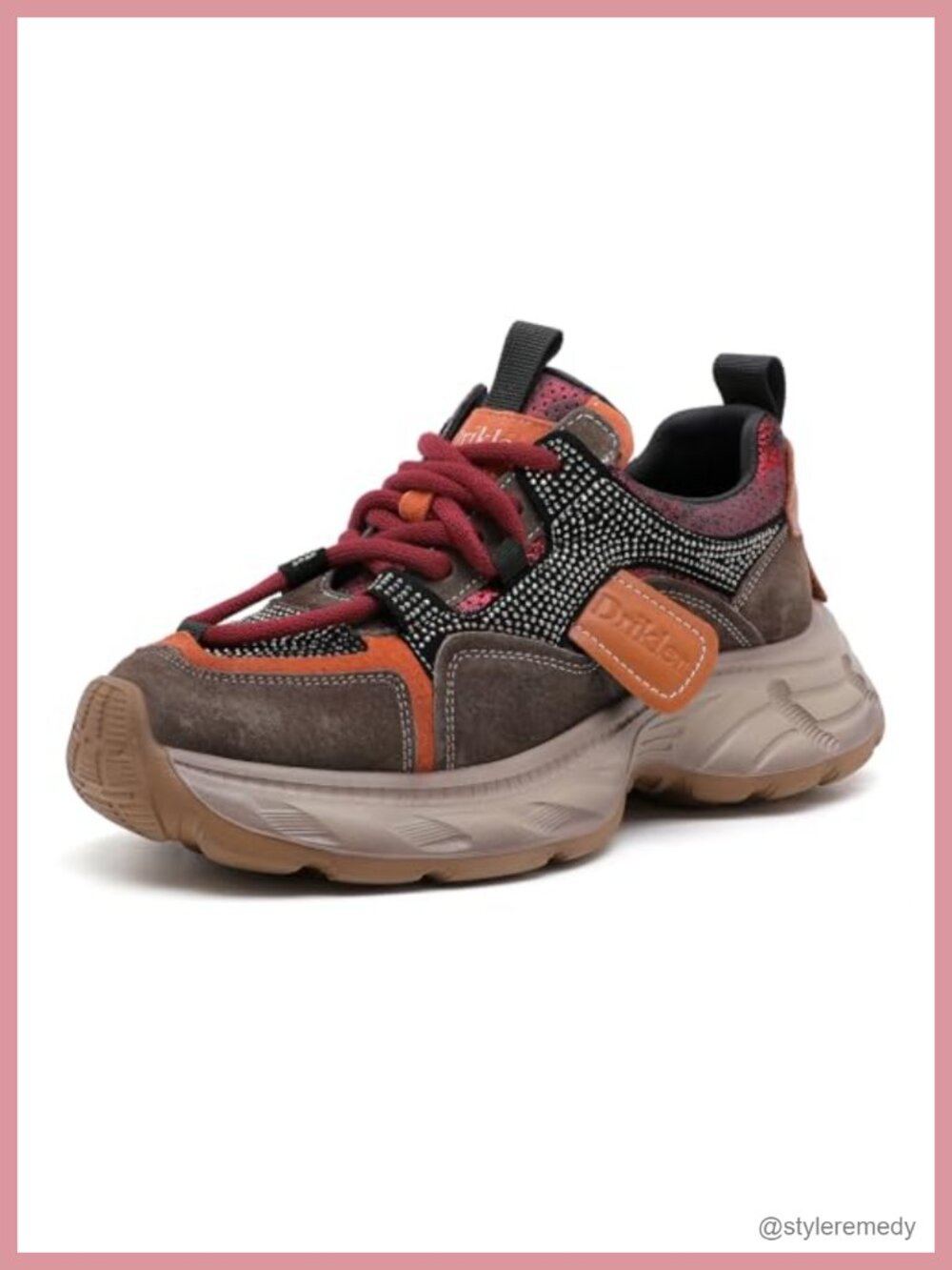 Women's Chunky Platform Orthopedic Wedge Walking Shoes Lace Up Non-Slip
